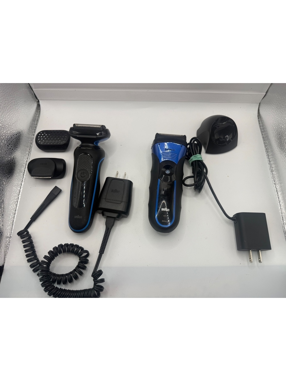 Braun Electric Shavers Series 3 and Series 5 with Accessories
